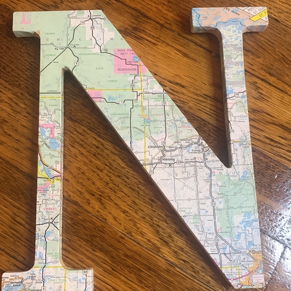 MN MINNESOTA Map Gallery Wall Art - Picture 3 of 5